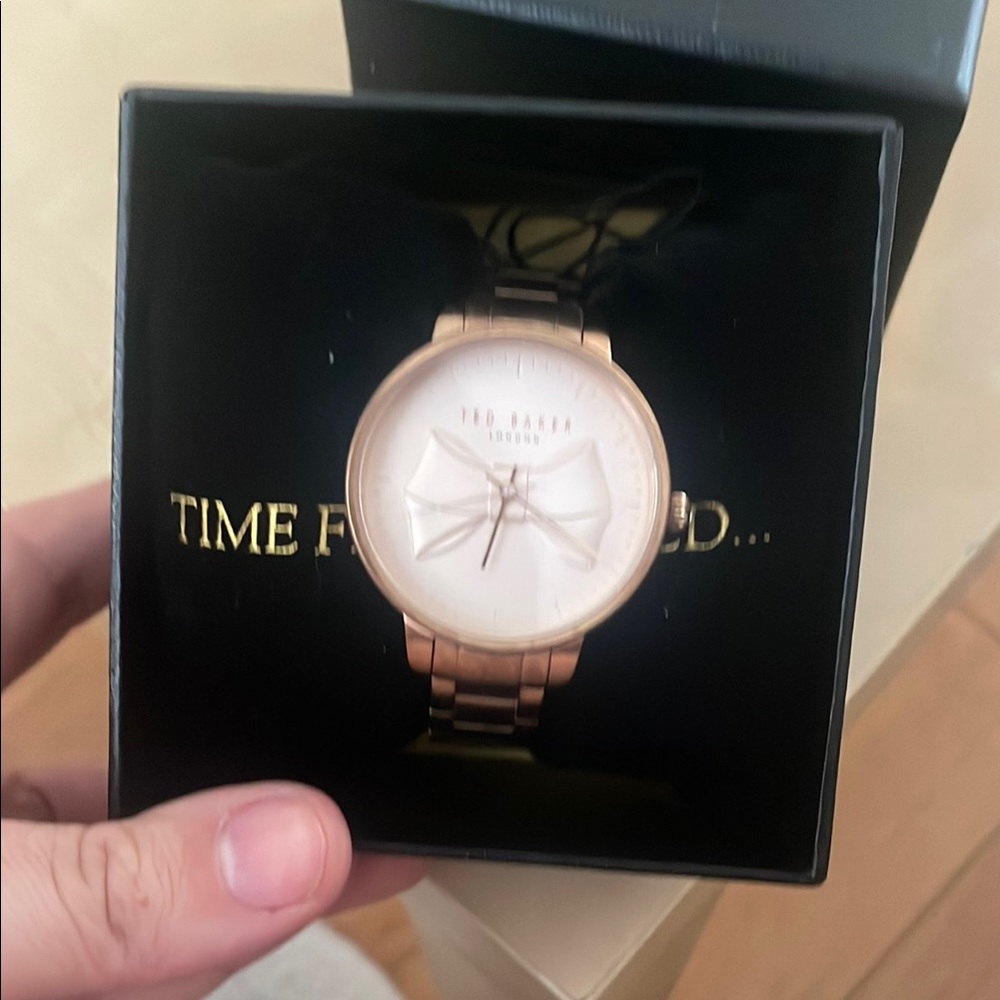 Ted Baker Rose Gold Bracelet Watch